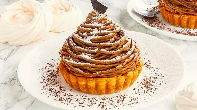 Mont Blanc dessert