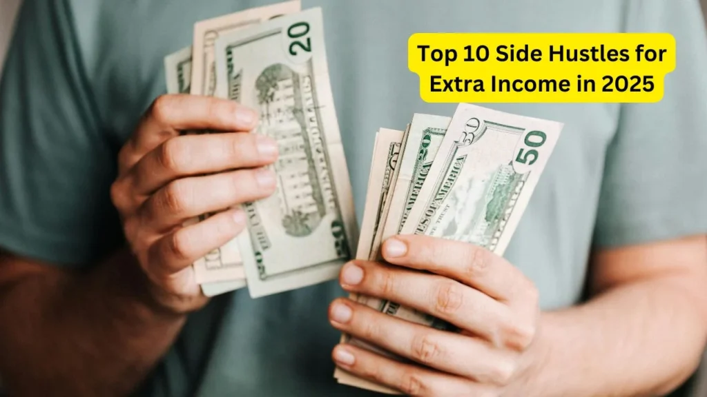 Top 10 Side Hustles for Extra Income in 2025